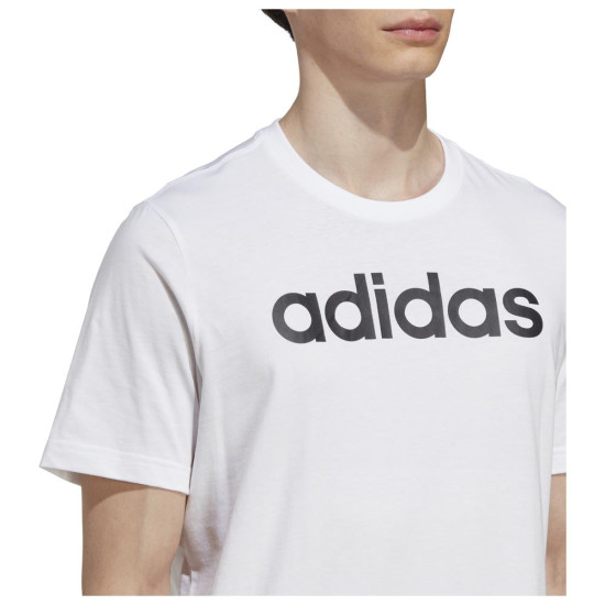 Adidas Ανδρική κοντομάνικη μπλούζα Essentials Single Jersey Linear Tee